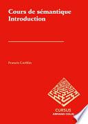 Cours de sémantique