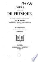 Cours élémentaire de physique