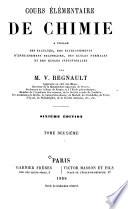 Cours eĺeḿentaire de chimie