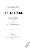 Cours familier de littérature