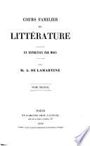 Cours familier de littérature