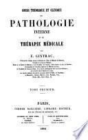Cours théorique et clinique de pathologie interne