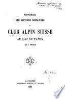 Course des sections romandes du Club alpin suisse au lac de Taney