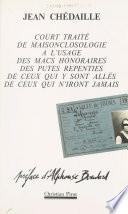 Court traité de maisonclosologie à l'usage des macs honoraires, des putes repenties, de ceux qui y sont allés, de ceux qui n'iront jamais
