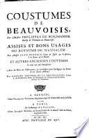 Coustumes de Beauvoisis