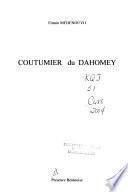 Coutumier du Dahomey