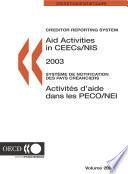 Creditor Reporting System on Aid Activities Aid Activities in CEECs/NIS 2003 - Volume 2005 Issue 5