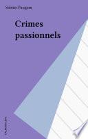 Crimes passionnels