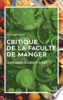 Critique de la faculté de manger