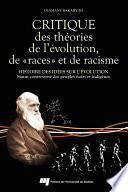 Critique des théories de l'évolution, de «races» et de racisme
