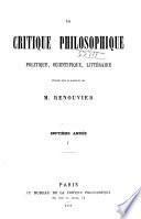 Critique philosophique