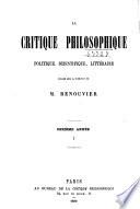 Critique philosophique