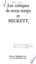 Critiques Notre Temps Beckett