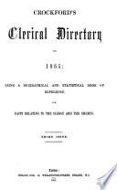 Crockford's Clerical Directory