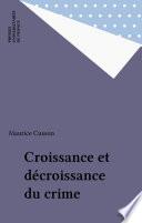 Croissance et décroissance du crime