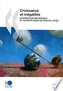Croissance et inégalités Distribution des revenus et pauvreté dans les pays de l'OCDE