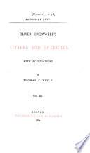 Cromwell's letters and speeches