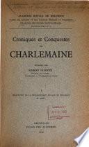 Croniques et conquestes de Charlemaine: Manuscrit de la Bibliothèque royale de Bélgique, no 9066