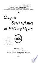 Croquis scientifiques et philosophiques
