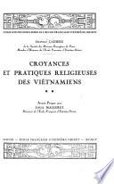 Croyances et pratiques religieuses des Annamites