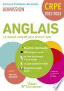 CRPE - Concours Professeur des écoles - Anglais - Le manuel complet pour réussir l'oral