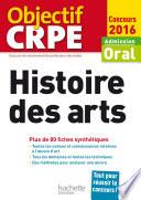 CRPE en fiches : Histoire des arts - 2016