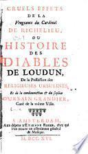 Cruels effets de la vengeance du Cardinal de Richelieu