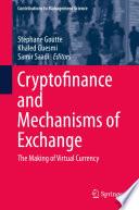 Cryptofinance and Mechanisms of Exchange