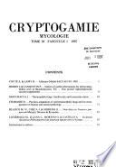 Cryptogamie