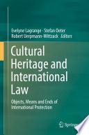 Cultural Heritage and International Law