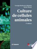 Culture de cellules animales (3° éd.)