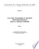 Culture, économie et société protohistoriques dans la région nîmoise