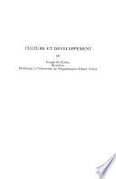 Culture et développement