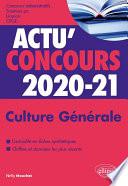 Culture Générale - concours 2020-2021