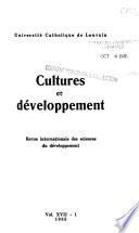 Cultures Et Développement