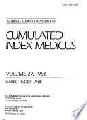 Cumulated Index Medicus