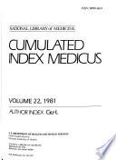 Cumulated Index Medicus