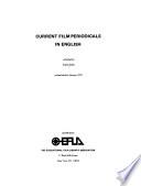 Current Film Periodicals in English