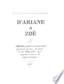 D'Ariane à Zoé
