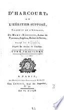 D'Harcourt Ou L'Héritier Supposé