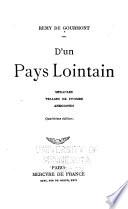 D'un pays lointain