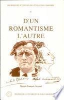 D'un romantisme l'autre