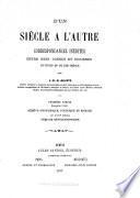 D'un siècle à l'autre