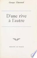 D'une rive à l'autre
