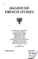 Dalhousie French Studies