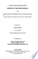 Dalits in the New Millennium, Report of the Proceedings of International Conference on Dalit Human Rights, Shri Guru Ravidass Community Centre, London 16-17 September, 2000