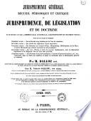 Dalloz, jurisprudence générale
