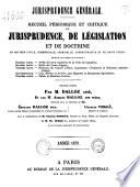 Dalloz, jurisprudence générale