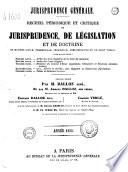Dalloz, jurisprudence générale