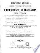Dalloz, jurisprudence générale
